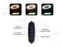 Helpend derde handje soldeerhulp met 6 armen en LED verlichting